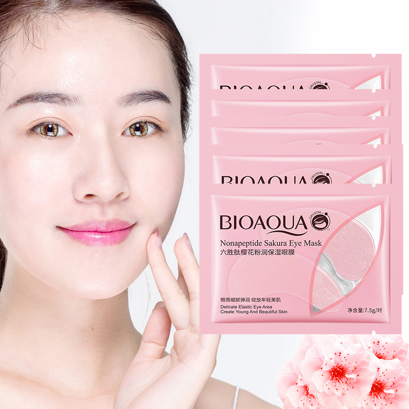قناع عين ساكورا للعين ، جل مرط - مراجعة Collagen Under Eye Patches وسعره