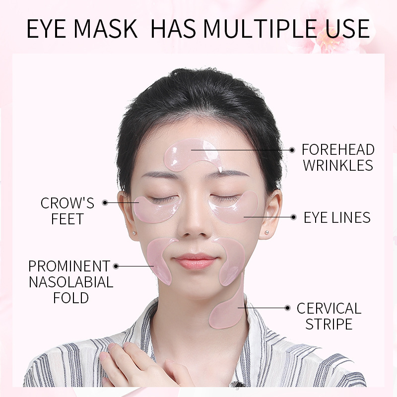 قناع عين ساكورا للعين ، جل مرط - مراجعة Collagen Under Eye Patches وسعره