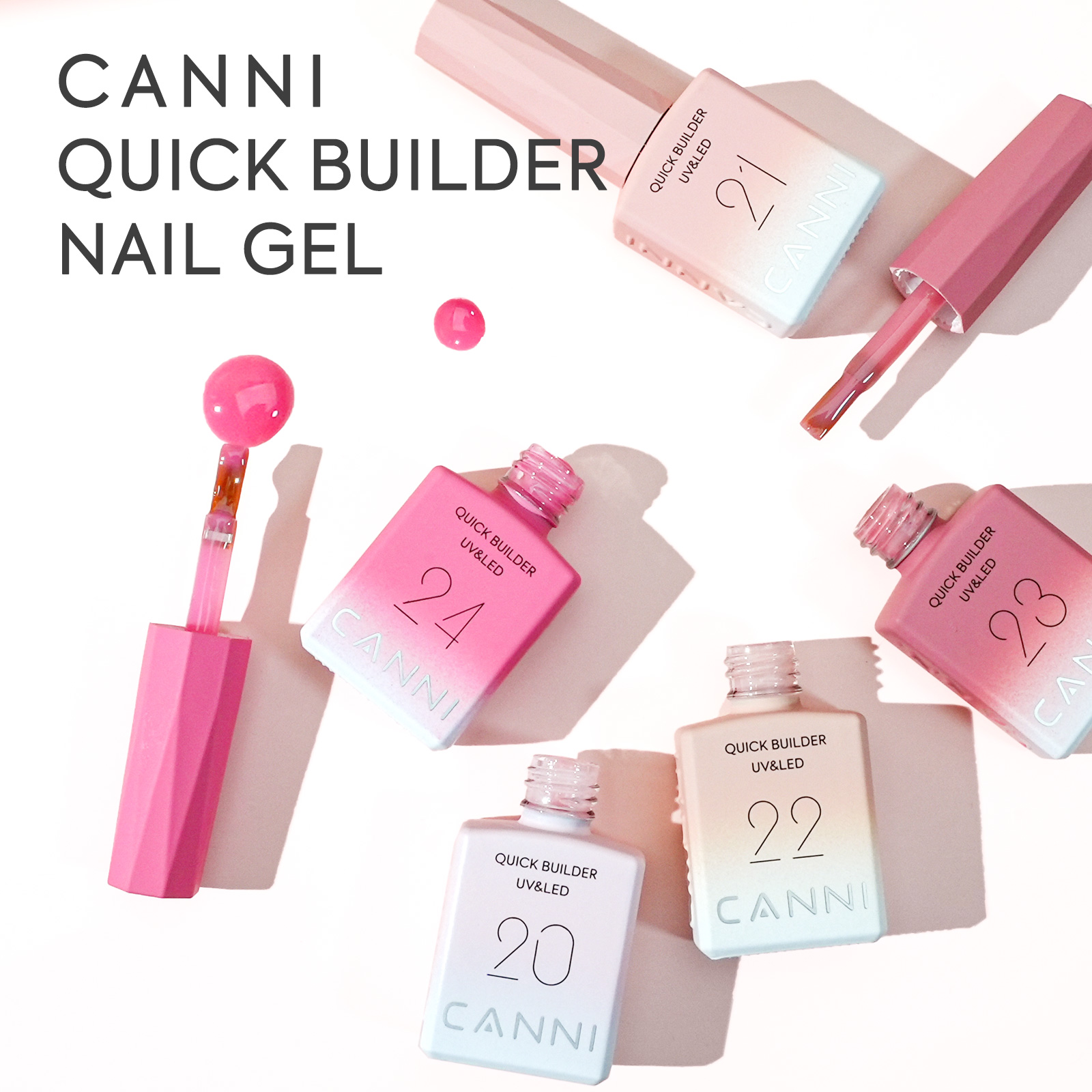 CANNI جيل للأظافر البولندية HE - مراجعة Nail Art وسعره