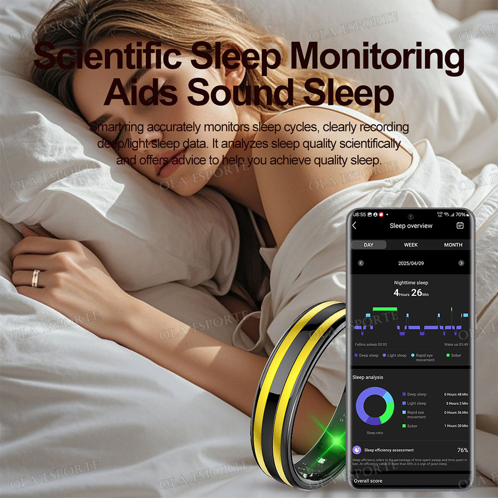 خاتم ذكي يعمل بالاستشعار الحرك - مراجعة Health Monitors وسعره