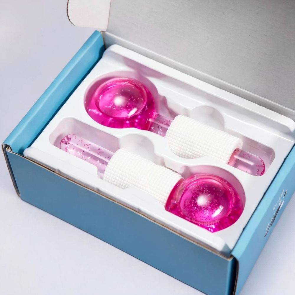 كرات تبريد لتدليك الوجه، أسطوا - مراجعة Face Ice Roller Puffiness وسعره