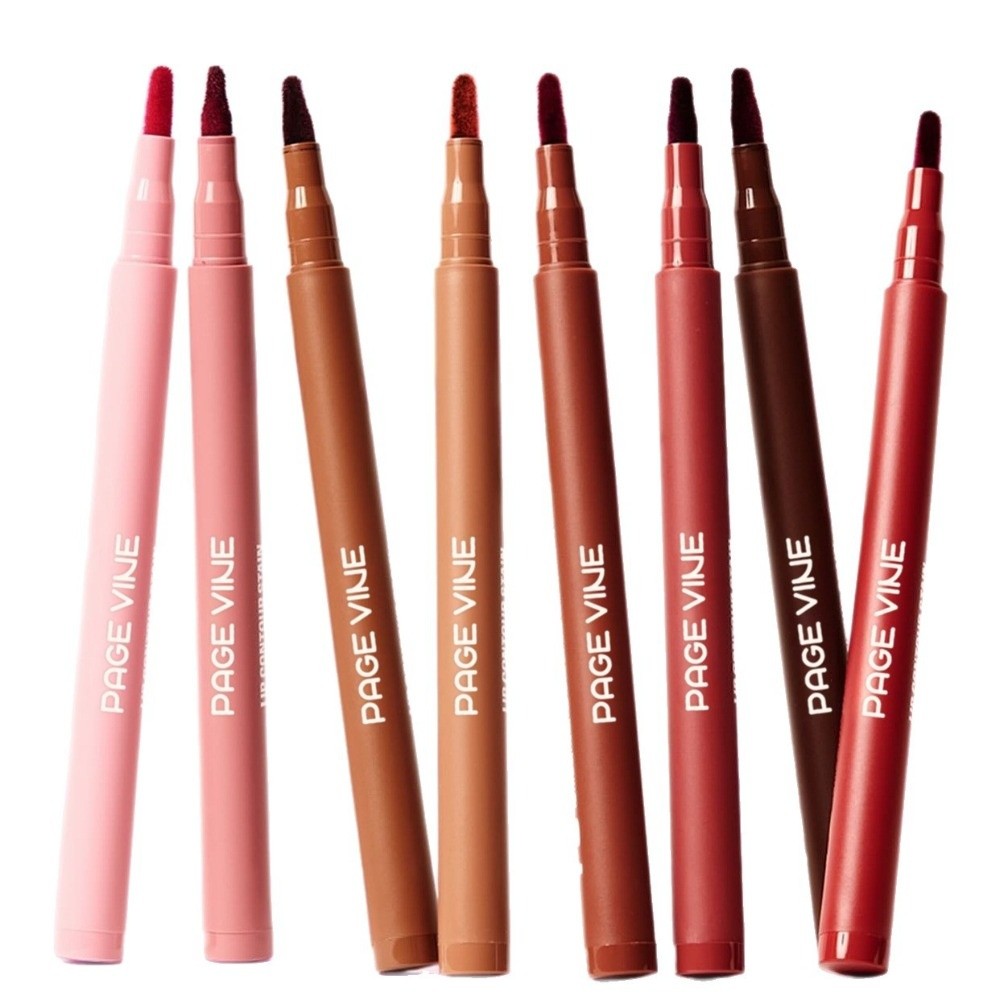 قلم تحديد الشفاه المخملي البني - مراجعة Matte Velvet Lip Tint Long Lasting وسعره